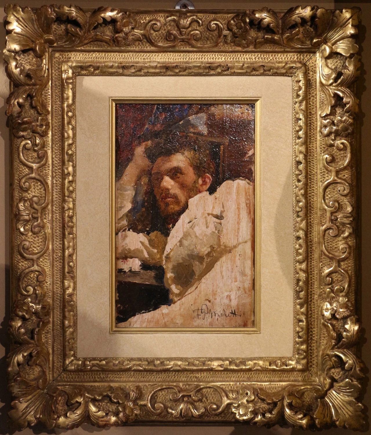 Francesco Paolo Michetti - Autoritratto